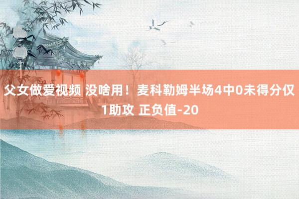 父女做爱视频 没啥用！麦科勒姆半场4中0未得分仅1助攻 正负值-20
